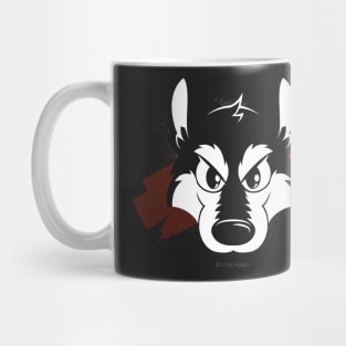 Toon wolf face Mug